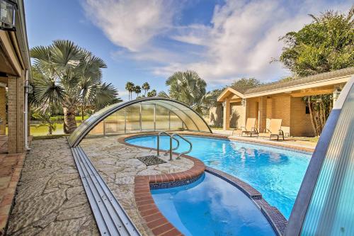 Фотография гостевого дома Waterfront Harlingen Home with Pool, Patio and Gazebo!
