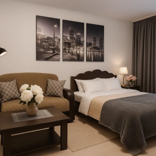 Фотография квартиры Апартаменты на Псковской 12 до 4 чел. Пятница Сеть Посуточных Квартир в Вологде