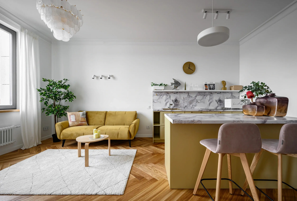 Фотография квартиры Апартаменты LetYourFlat Marble 1 Cпальня