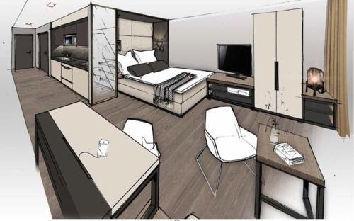 Фотография апарт отеля Brera Serviced Apartments Leipzig