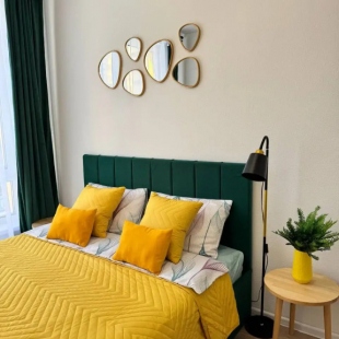 Фотография квартиры Квартира Яркая солнечная 1-к Цитрин возле ТРЦ СитиМолл