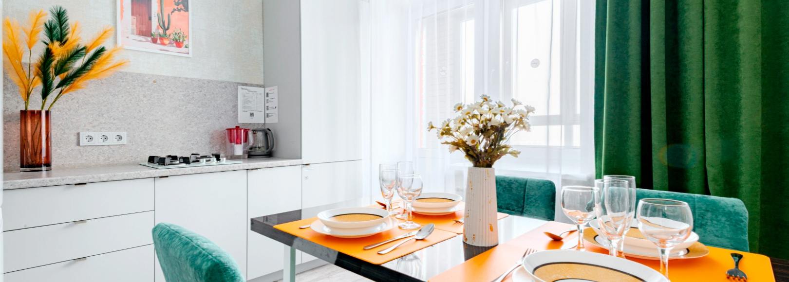 Фотография квартиры Современная уютная 1-к квартира недалеко от залива от RentAp