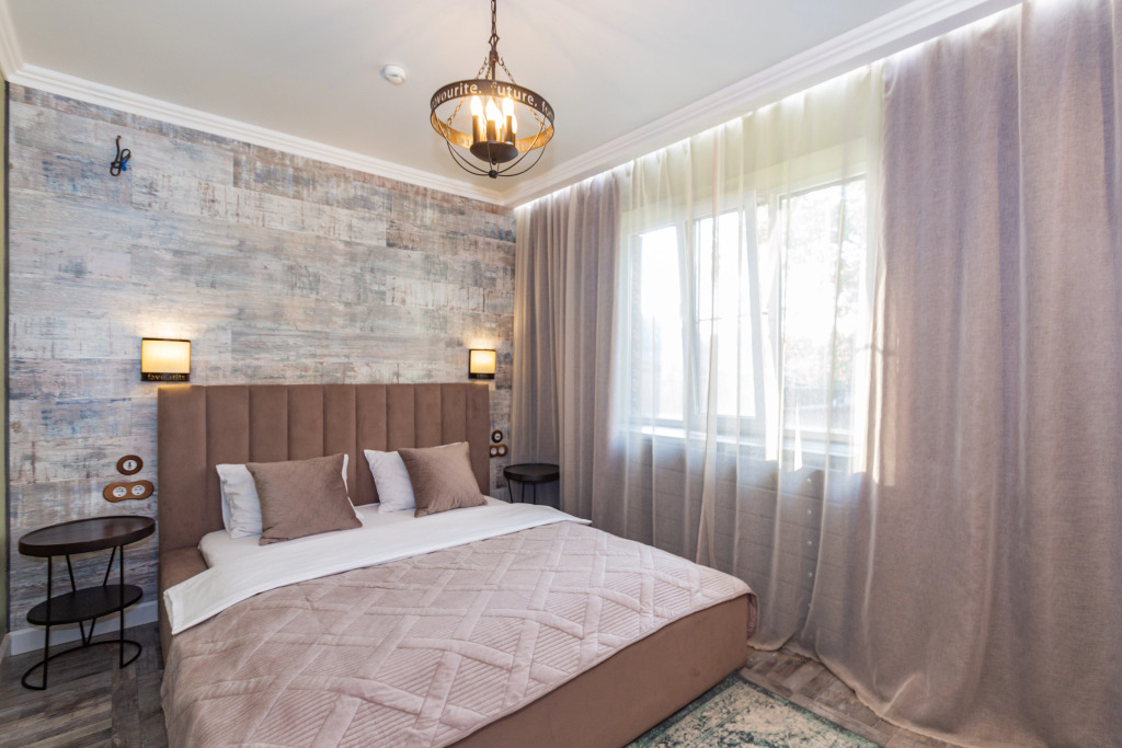 Фотография квартиры Loft Apartments с пректором и терассой