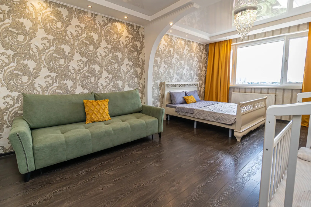 Фотография квартиры Квартира Просторная двухкомнатная недалеко от парка Галицкого