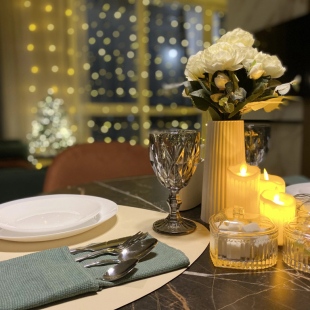 Фотография квартиры Квартира Студия в центре Казани с панорамными окнами