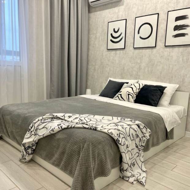 Фотографии квартиры 
            Апартаменты Du Soleil Grey&White с Видом на Море