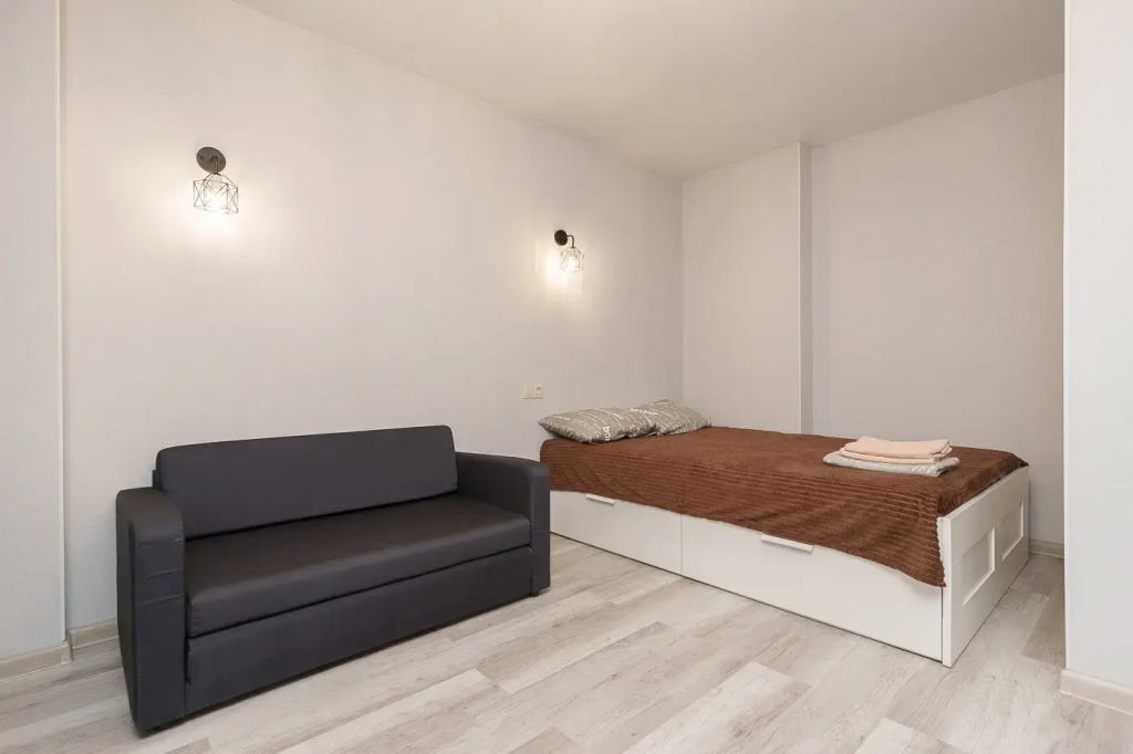 Фотография квартиры Квартира Уютная Студия на Зорге в Новом ЖК