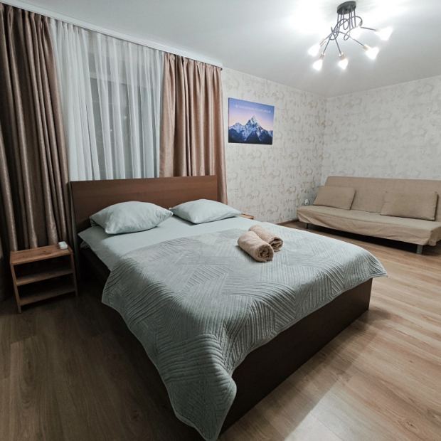 Фотографии квартиры 
            Апартаменты на Индустриальной 1Б/3Б