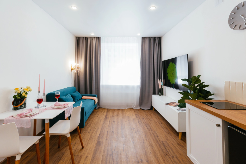 Фотография квартиры Квартира Уютная Студия в Жк ДАкварталЦентраль Gosh rent на Новгородской 22