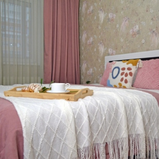 Фотография квартиры Апартаменты «Атмосфера» | Розовая Соната — Нежность В Каждой Детали