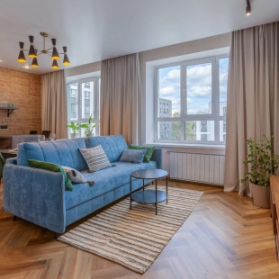 Фотография квартиры Квартира Aparts Pro+ Студия Восьмое Небо в ЖК Паново Парк