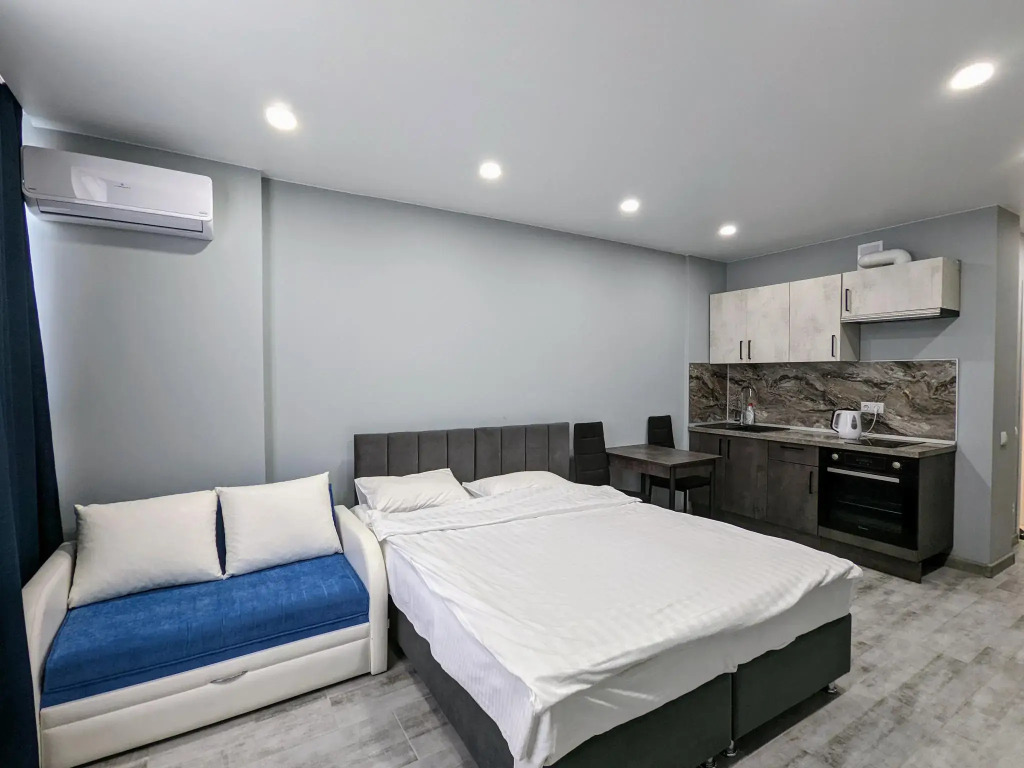 Фотография квартиры Апартаменты RentHome студия Сапфир на Южном шоссе у ТЦ Амбар