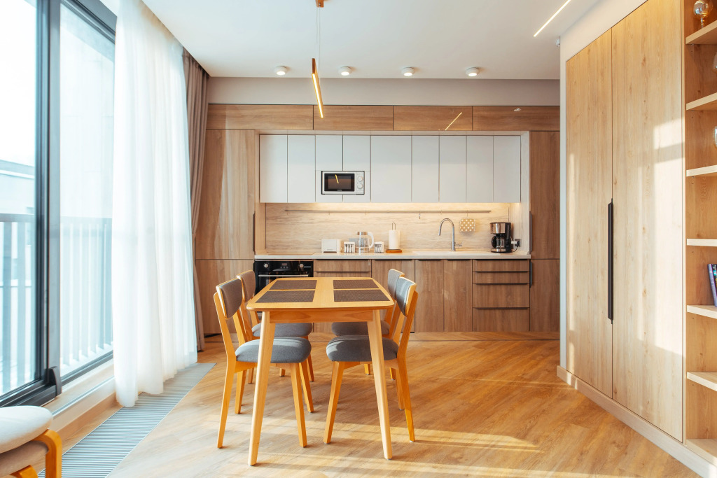 Фотография квартиры Апартаменты ОхтАпартЛюкс с сауной, камином и двумя спальнями