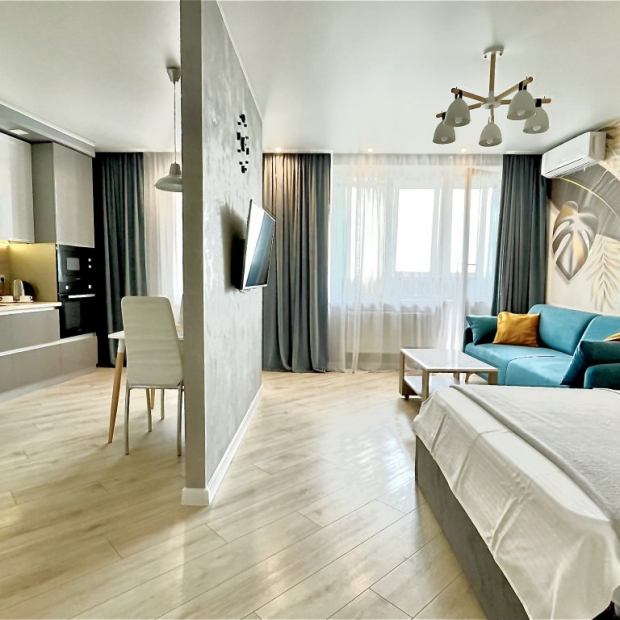 Фотографии квартиры
Апартаменты Дизайнерская студия в ЖК Альбатрос