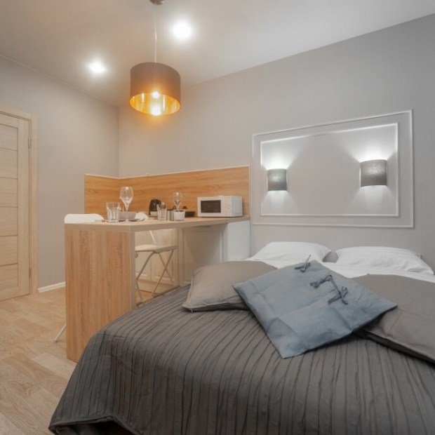 Фотографии квартиры 
            Апартаменты Санди на Сколковской 5А