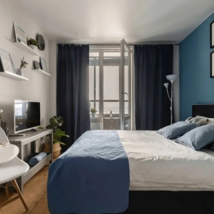 Фотография квартиры Апартаменты Морской Фасад Улучшенные с Балконом и Видом на Город