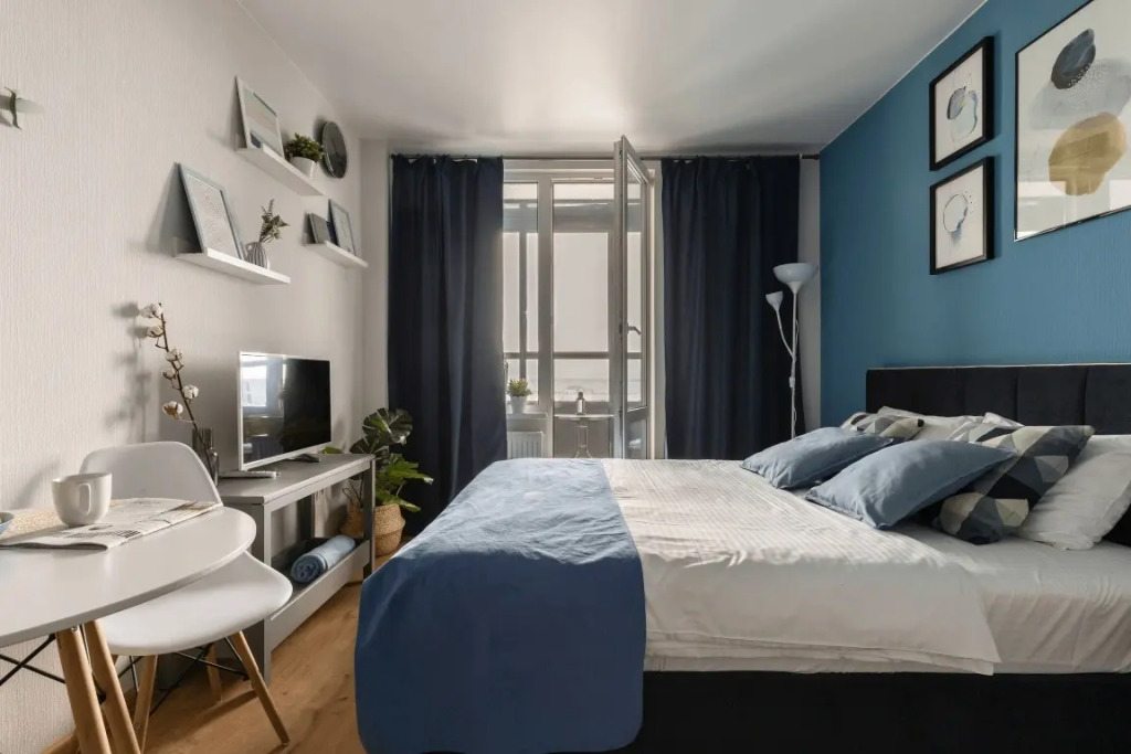 Фотография квартиры Апартаменты Морской Фасад Улучшенные с Балконом и Видом на Город