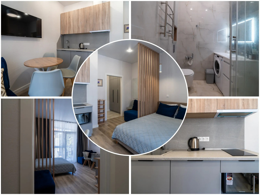 Фотография квартиры Квартира-студия с видом на горы, от Монстера