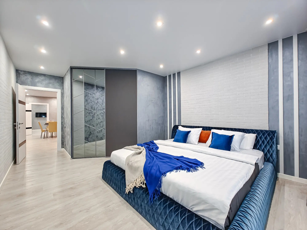 Фотография квартиры Квартира Atmosfera Sna Масштабная двухкомнатная с кроватью super king-size в ЖК Дождь