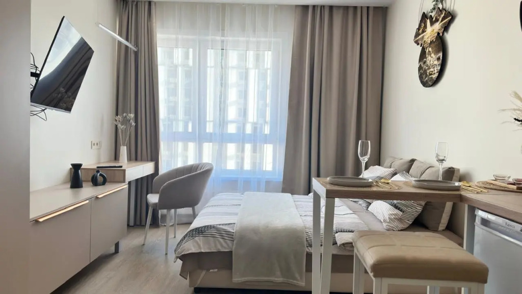 Фотография квартиры Апартаменты Шикарная студия у Жд Вокзала и ЛеманаПРО