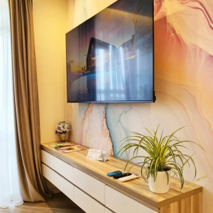 Фотография квартиры Квартира Уютные современные апартаменты рядом с центром