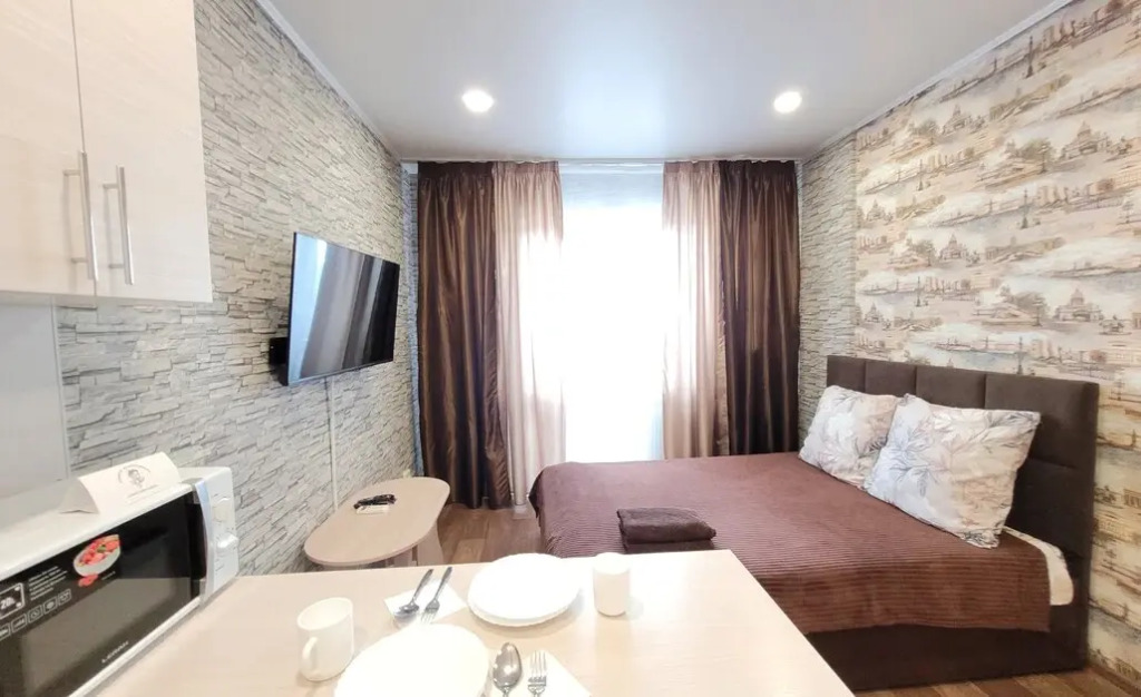 Фотография квартиры Апартаменты Prince Apartments на ПроспектеСтроителей 18 (180)