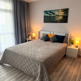 Фотография квартиры Квартира Уютная студия с красивым видом на город и Волгу