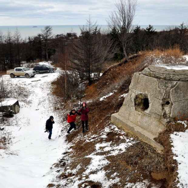 Фотография храма Развалины Синтоистского храма Солнца