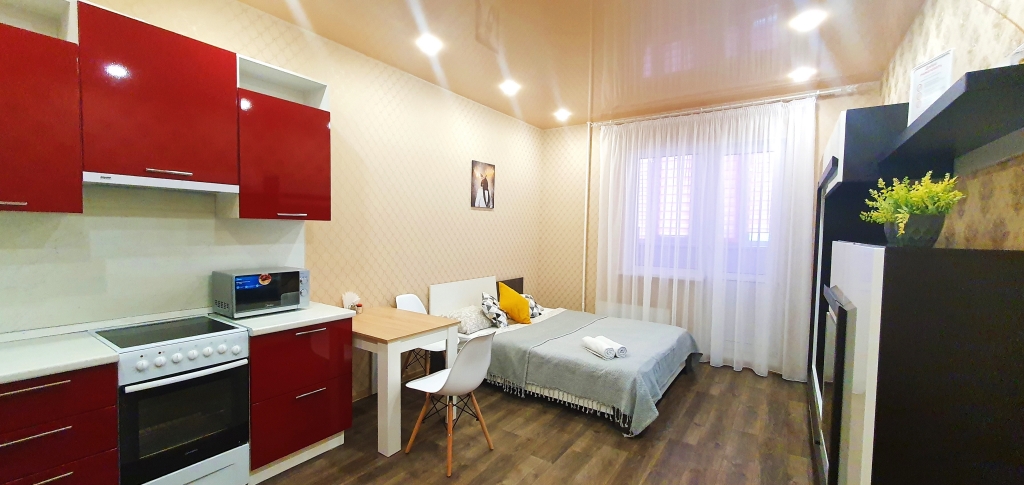 Фотография квартиры Апартаменты Студия недалеко от ЖД Вокзала и ТРЦ Аура