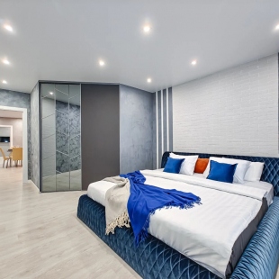 Фотография квартиры Квартира Atmosfera Sna Масштабная двухкомнатная с кроватью super king-size в ЖК Дождь