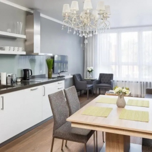 Фотография квартиры Апартаменты Crown39 - 2к №35: 93 м2, 3 этаж из 21