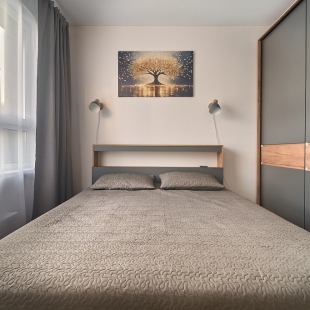 Фотография квартиры Квартира Уютная двухкомнатная квартира с размещением до 6 гостей