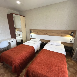 Фотография квартиры Апартаменты двухкомнатные ЛЮКС на 8 этаже Барбарис