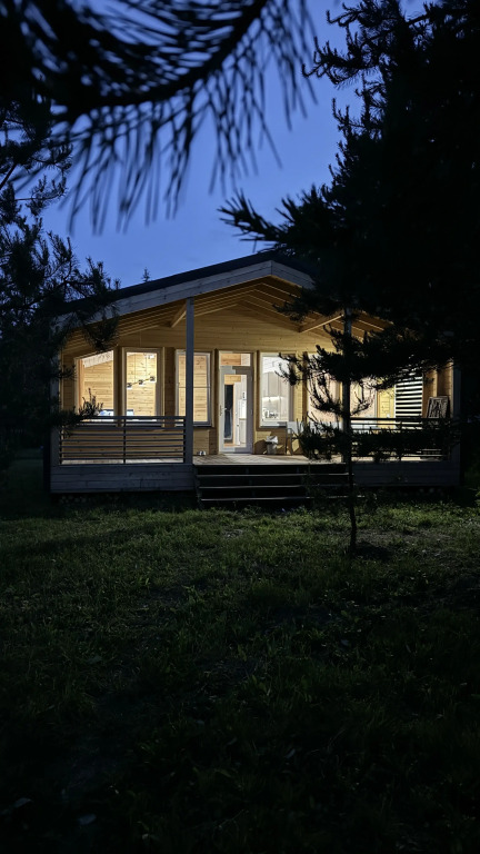 Фотография Коттеджа Частный дом Дом на опушке леса