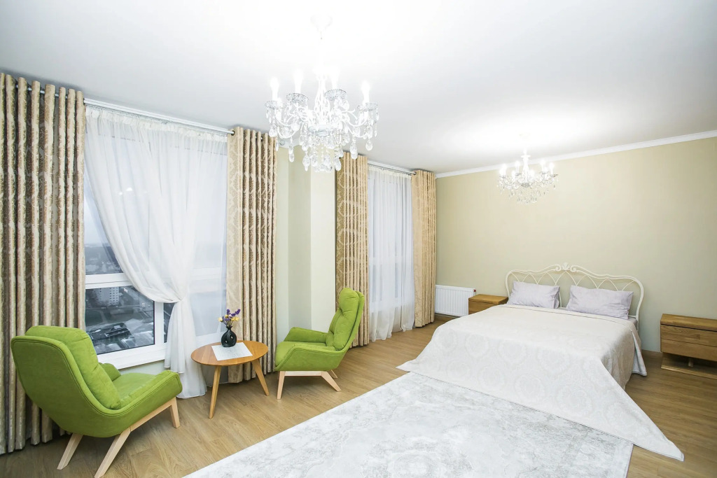 Фотография квартиры Апартаменты Макаенка 12А пентхаус 25 этаж