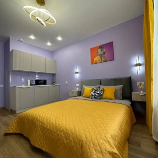 Фотография квартиры Апартаменты Дизайн Кудрово с качелью