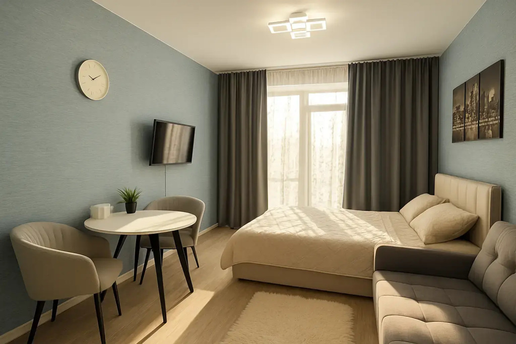 Фотография квартиры Квартира Современная студия в ЖК "Шотландия"