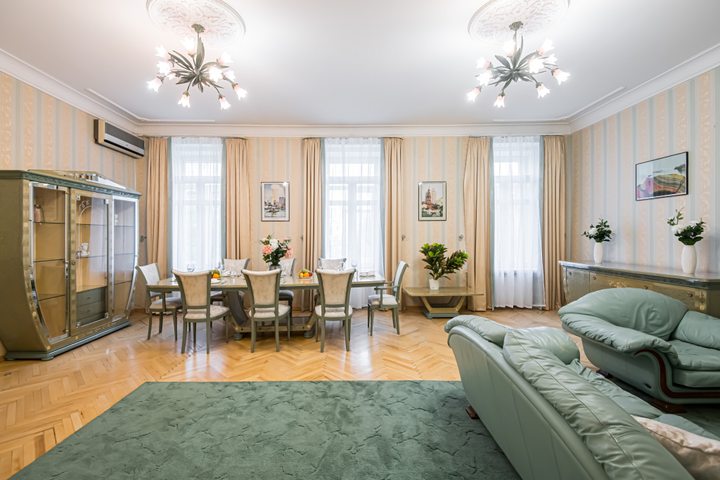 Фотография квартиры Апартаменты GM Просторная Трехкомнатная на Арбате