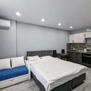 Фотография квартиры Апартаменты RentHome студия Сапфир на Южном шоссе у ТЦ Амбар