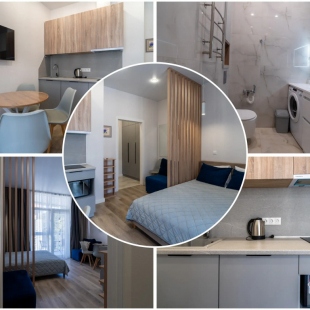 Фотография квартиры Квартира-студия с видом на горы, от Монстера