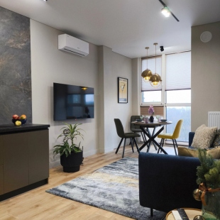 Фотография квартиры Апартаменты Новые Клен в доме бизнес-класса с охраной