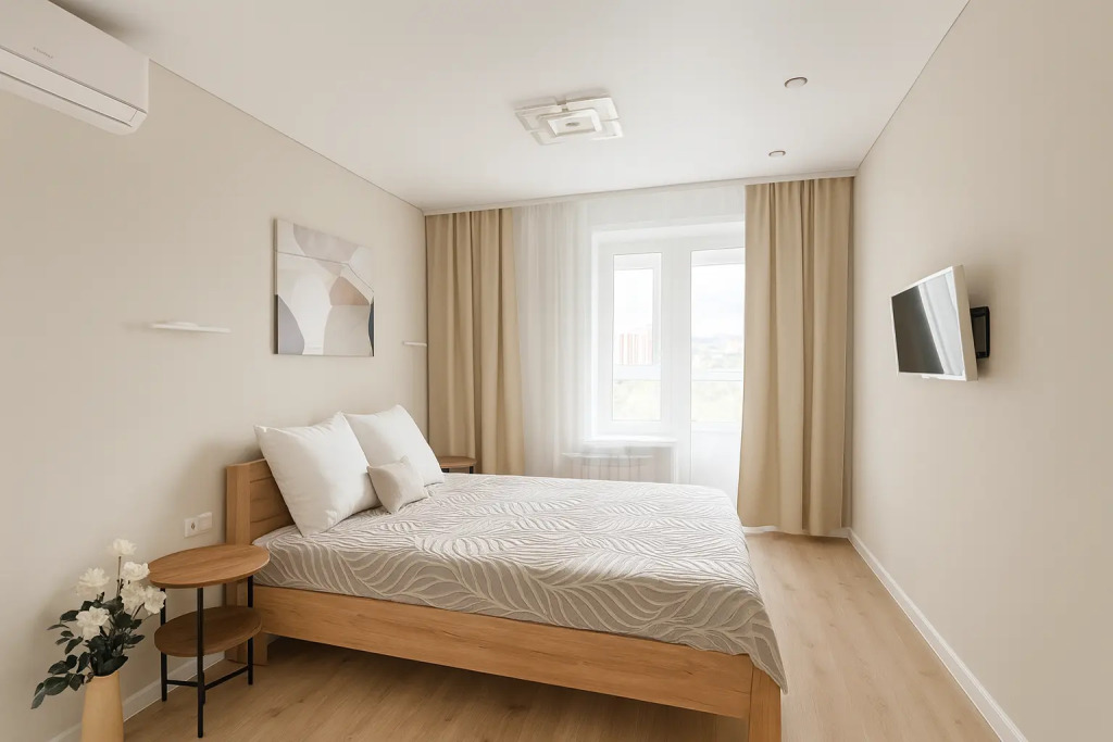 Фотография квартиры Квартира Уютная 1-комнатная квартира у Кремля и канатной дороги