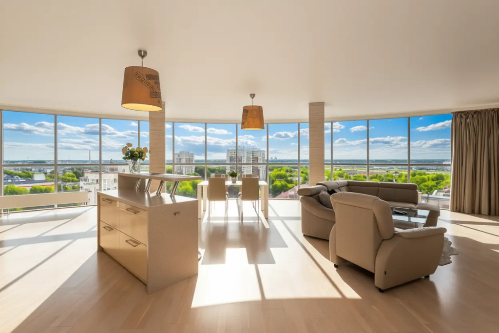 Фотография квартиры Апартаменты Crown39 - 2к №88: 135 м2, 12 этаж из 21