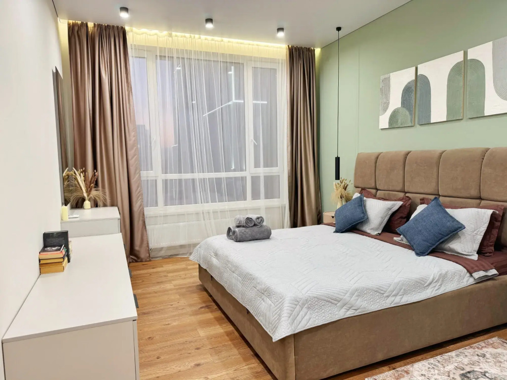 Фотография квартиры Апартаменты на Проспекте Аль-Фараби 27/2/4