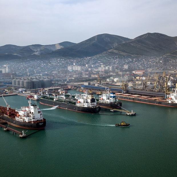 Фотография транспортного узла Новороссийский морской торговый порт