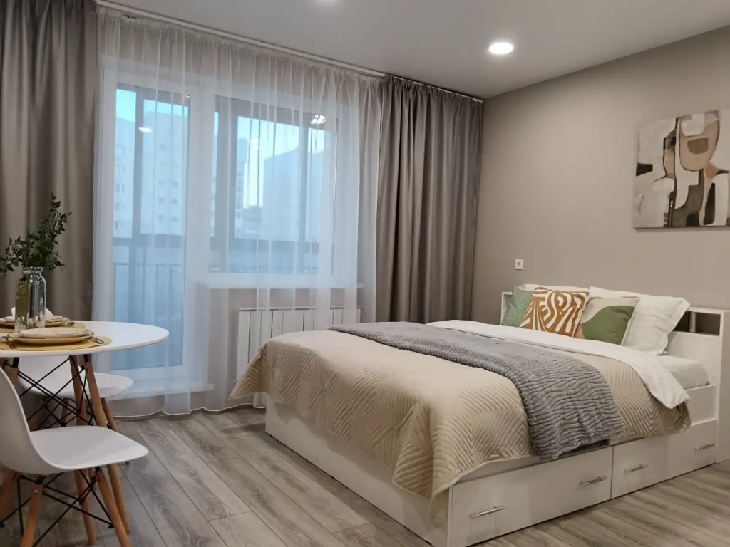 Фотография квартиры Апартаменты Уютная студия в шаговой доступности от аэропорта Кольцово