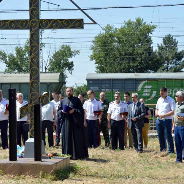 Фотография Место крушения на станции Каменская