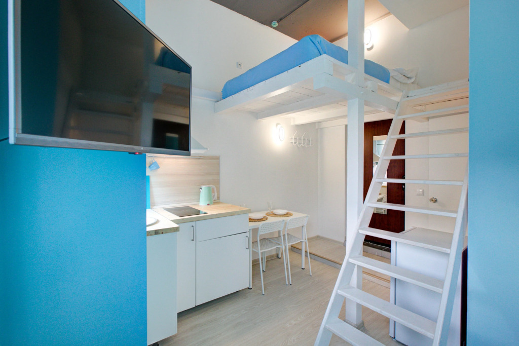 Фотография квартиры Квартира Домиго Двухуровневая Cтудия Pядом с Bодохранилищем