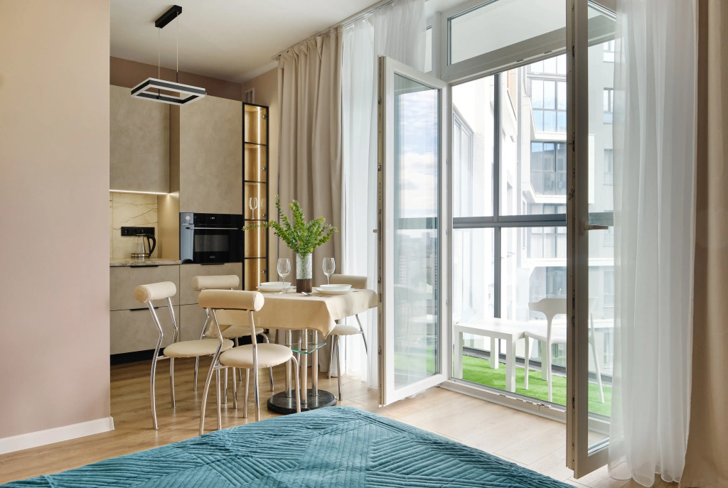 Фотография квартиры Апартаменты Уютные Aпартaмeнты RentРlаzа на 19 этажe