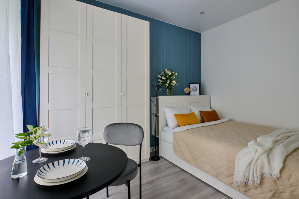 Фотография квартиры Апартаменты Riva Apart у метро Тушинская в тихом зелёном районе